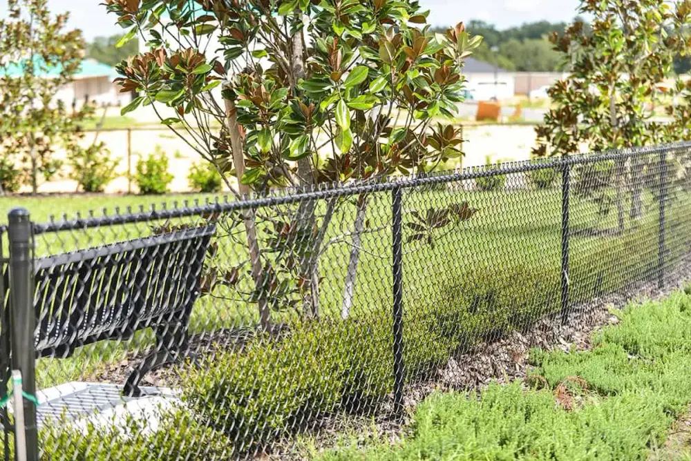 Chain Link Fencing installed by Superior Fence & Rail of Atlanta
