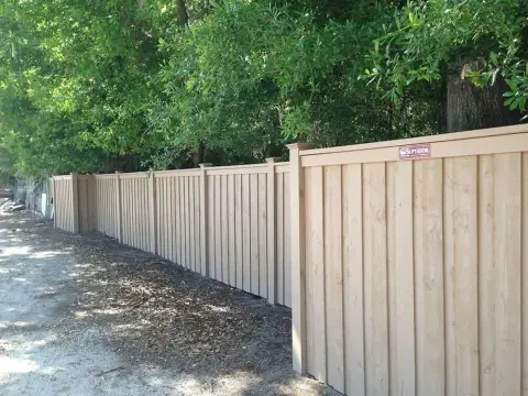 Wood Fencing installed in metro Atlanta